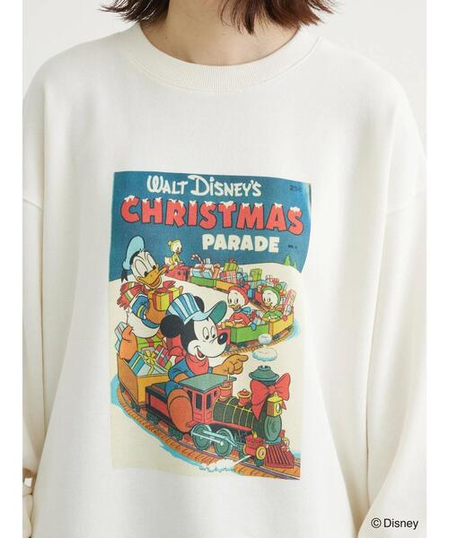 Green　Parks（グリーンパークス）の「Disney/袖ツリー裏毛プルオーバー（スウェット・レディース・アイボリー/ピンク・FREE）」の19枚目の写真