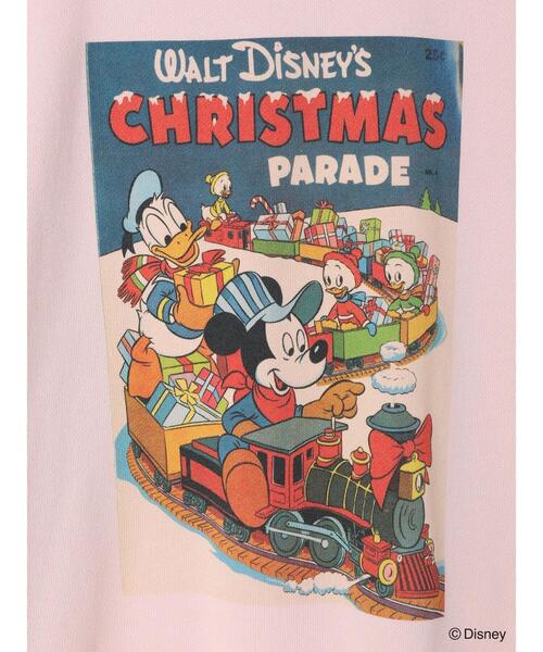 Green　Parks（グリーンパークス）の「Disney/袖ツリー裏毛プルオーバー（スウェット・レディース・アイボリー/ピンク・FREE）」の4枚目の写真