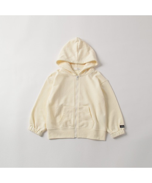 b・ROOM(ビールーム)の「ドロップシンプルジップパーカ(Tシャツ/カットソー・キッズ・アイボリー/ブルーグレー/グリーン/ネイビー/マスタード・100cm/110cm/120cm/130cm/140cm/150cm)」の10枚目の写真