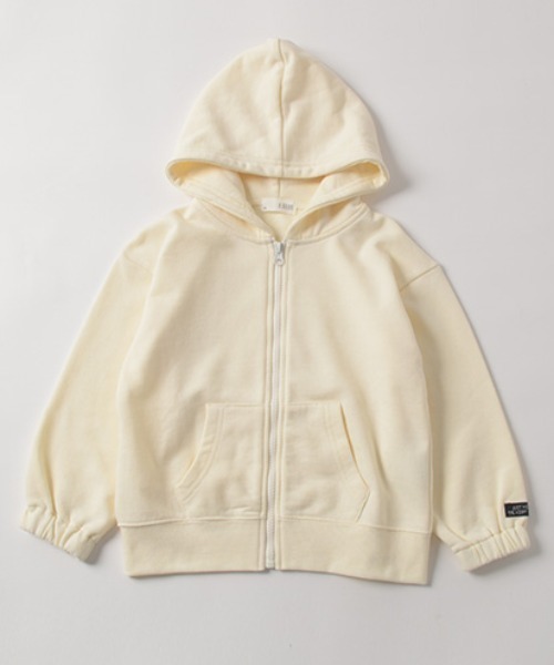 b・ROOM(ビールーム)の「ドロップシンプルジップパーカ(Tシャツ/カットソー・キッズ・アイボリー/ブルーグレー/グリーン/ネイビー/マスタード・100cm/110cm/120cm/130cm/140cm/150cm)」の21枚目の写真