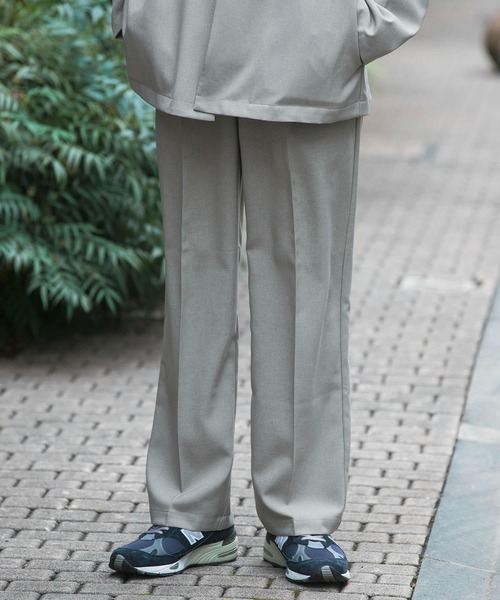 URBAN RESEARCH（アーバンリサーチ）の「『セットアップ対応』トロワッシャースラックス（スラックス・メンズ・ブラウン系その他/ベージュ系その他/ネイビー・SMALL/MEDIUM/LARGE）」の7枚目の写真