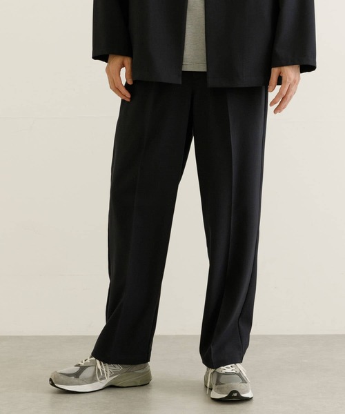 URBAN RESEARCH（アーバンリサーチ）の「『セットアップ対応』トロワッシャースラックス（スラックス・メンズ・ブラウン系その他/ベージュ系その他/ネイビー・SMALL/MEDIUM/LARGE）」の21枚目の写真