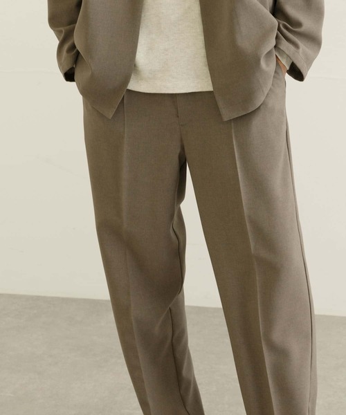 URBAN RESEARCH（アーバンリサーチ）の「『セットアップ対応』トロワッシャースラックス（スラックス・メンズ・ブラウン系その他/ベージュ系その他/ネイビー・SMALL/MEDIUM/LARGE）」の5枚目の写真