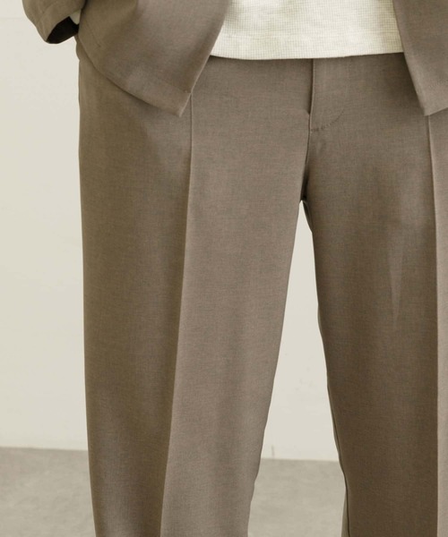 URBAN RESEARCH（アーバンリサーチ）の「『セットアップ対応』トロワッシャースラックス（スラックス・メンズ・ブラウン系その他/ベージュ系その他/ネイビー・SMALL/MEDIUM/LARGE）」の15枚目の写真