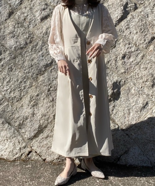 EPIMI E'PIMMY（エピミエピミー）の「マルチウェイトレンチコート（トレンチコート・レディース・アイボリー/モカ/ベージュ/ブラック・MEDIUM）」の17枚目の写真