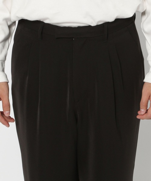 HARE（ハレ）の「トロミストレートトラウザー(HARE)（その他パンツ・メンズ・オフホワイト/オレンジ系その他/ブラック/ブルー系その他/グリーン/ホワイト/ブルー系その他2/ブルー系その他3/グリーン系その他・LARGE/MEDIUM/SMALL）」の20枚目の写真