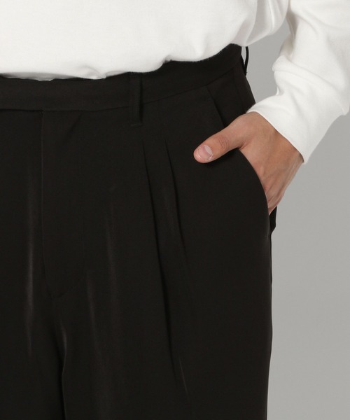 HARE（ハレ）の「トロミストレートトラウザー(HARE)（その他パンツ・メンズ・オフホワイト/オレンジ系その他/ブラック/ブルー系その他/グリーン/ホワイト/ブルー系その他2/ブルー系その他3/グリーン系その他・LARGE/MEDIUM/SMALL）」の10枚目の写真