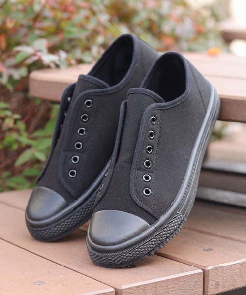 AAA+（サンエープラス）の「AAA+ / ローテクスリッポンスニーカー（スリッポン・レディース・ブラック/ホワイト/ブラック×ブラック/ベージュ/カーキ/レッド/ネイビー/キナリ/グリーン/ライトブルー/グレー・44/40/42/34/36/38）」の14枚目の写真