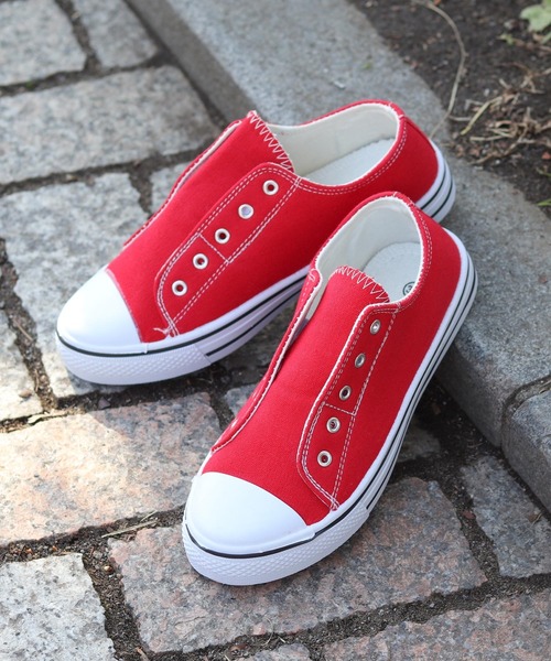 AAA+（サンエープラス）の「AAA+ / ローテクスリッポンスニーカー（スリッポン・レディース・ブラック/ホワイト/ブラック×ブラック/ベージュ/カーキ/レッド/ネイビー/キナリ/グリーン/ライトブルー/グレー・44/40/42/34/36/38）」の21枚目の写真