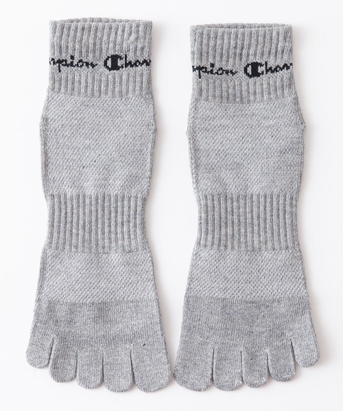Champion(チャンピオン)の「【CHAMPION/チャンピオン】5本指 抗菌防臭機能 クォーター 3P ソックス 靴下 3足組 リサイクルコットン使用(ソックス/靴下・メンズ・ブラック/チャコールグレー/グレー・MEDIUM)」の8枚目の写真