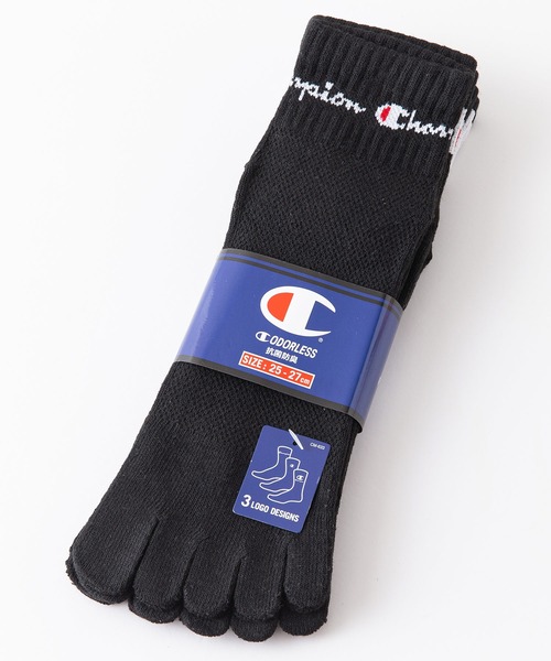 Champion(チャンピオン)の「【CHAMPION/チャンピオン】5本指 抗菌防臭機能 クォーター 3P ソックス 靴下 3足組 リサイクルコットン使用(ソックス/靴下・メンズ・ブラック/チャコールグレー/グレー・MEDIUM)」の11枚目の写真