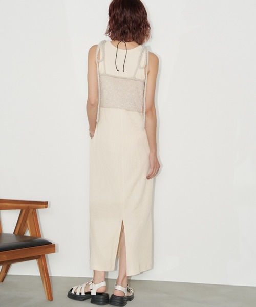 Auntie Rosa Holiday（アンティローザホリデー）の「サーマルアメスリワンピース / サイズ展開あり（ワンピース・レディース・ブラック/アイボリー/ブルー/ブラウン/グリーン/オレンジ・SMALL/MEDIUM）」の10枚目の写真