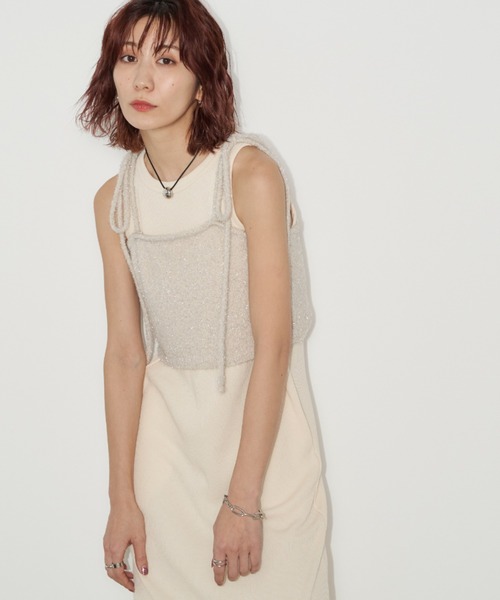 Auntie Rosa Holiday（アンティローザホリデー）の「サーマルアメスリワンピース / サイズ展開あり（ワンピース・レディース・ブラック/アイボリー/ブルー/ブラウン/グリーン/オレンジ・SMALL/MEDIUM）」の9枚目の写真