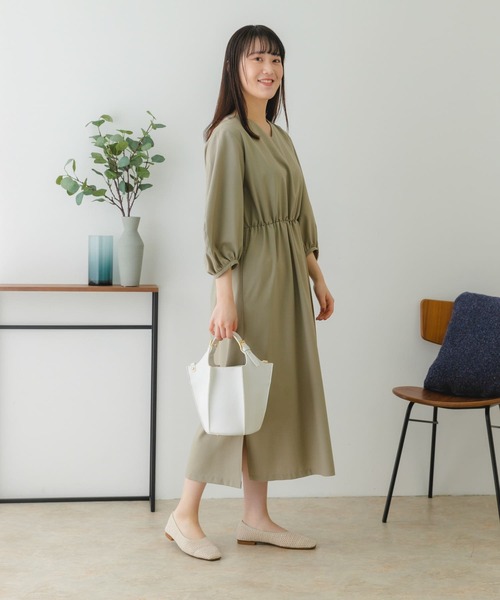 RODE SKO(ロデスコ)の「『MADE IN JAPAN』スクエアメッシュフラットシューズ(バレエシューズ・レディース・アイボリー/ブラウン/ベージュ・36/37/38)」の13枚目の写真