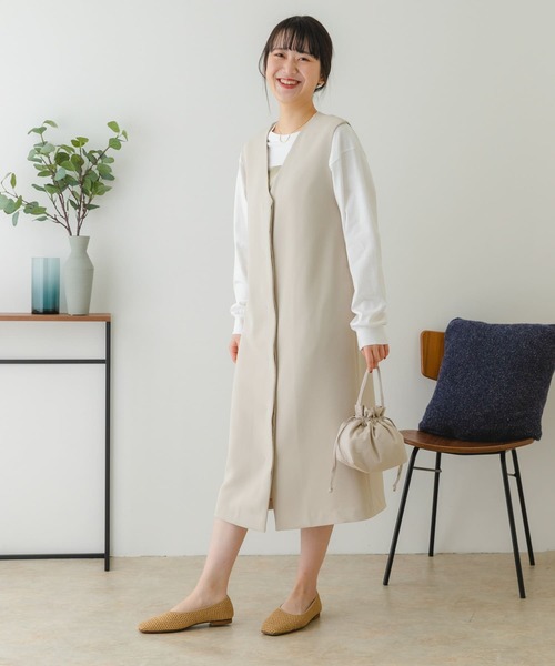 RODE SKO(ロデスコ)の「『MADE IN JAPAN』スクエアメッシュフラットシューズ(バレエシューズ・レディース・アイボリー/ブラウン/ベージュ・36/37/38)」の15枚目の写真