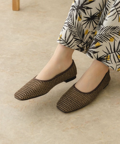 RODE SKO（ロデスコ）の「『MADE IN JAPAN』スクエアメッシュフラット