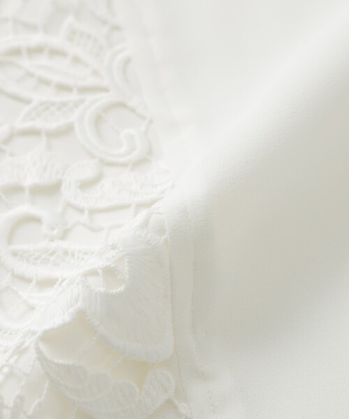 LOVELESS（ラブレス）の「レースペイズリー シャツ（シャツ/ブラウス・メンズ・ブラック/ブルー系その他3/オフホワイト・S/M/L）」の9枚目の写真