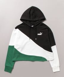 プーマ PUMA フーディースウェット_リラック クロップ丈 フーディー