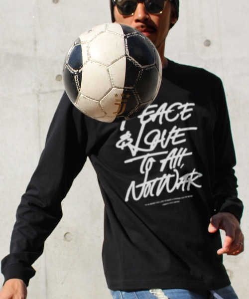 LIBERTY CITY（リバティシティ）の「【LIBERTY CITY/リバティーシティ】 [PEACE&LOVE] ロンT（Tシャツ/カットソー・メンズ・ホワイト/ブラック・4/2/3）」の21枚目の写真