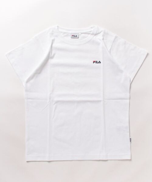 FILA フィラ 半袖 Tシャツ ホワイト Sサイズ セール】《FILA》S/SワンポイントT FL6681（Tシャツ/カットソー