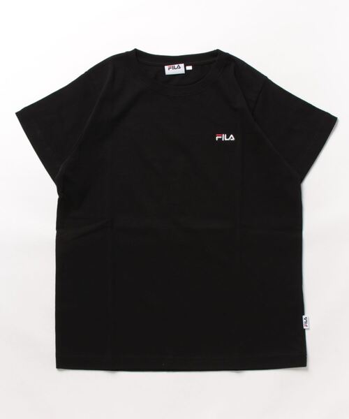FILA（フィラ）の「《FILA》S/SﾜﾝﾎﾟｲﾝﾄT FL6681（Tシャツ/カットソー・メンズ・ブラック/ホワイト/ピンク/ベージュ・L/M/LL）」の2枚目の写真