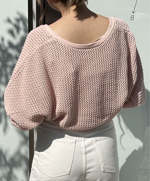 one way（ワンウェイ）の「メッシュボレロキャミ（カーディガン/ボレロ・レディース・ライトブルー/ブラック/ホワイト/ライトピンク/ベージュ・FREE）」の22枚目の写真