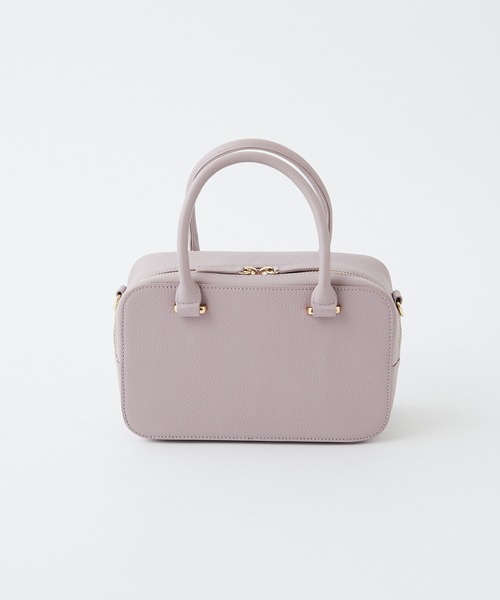 Whim Gazette（ウィムガゼット）の「【2.718】BOXボストンバッグ  