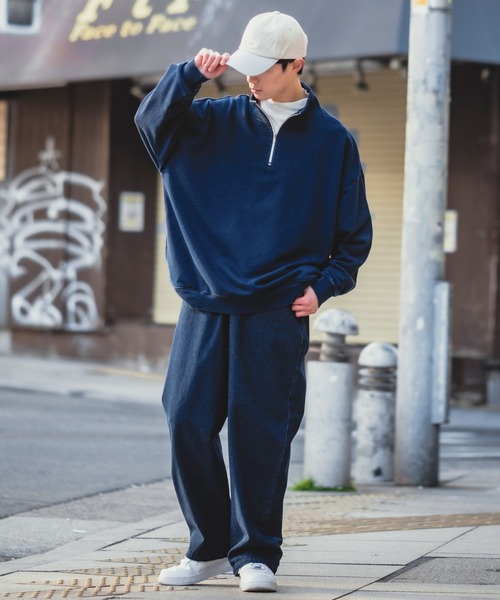 improves（インプローブス）の「デニム バギー ワイドパンツ（デニムパンツ・メンズ・ライトブルー/ケミカルウォッシュ/ブラック/インディゴブルー/ライトブラック・LARGE/MEDIUM）」の15枚目の写真
