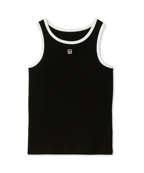 LILY BROWN（リリーブラウン）の「2wayロゴタンクトップス（タンクトップ・レディース・ホワイト/ブラック/ブルー・FREE）」の21枚目の写真