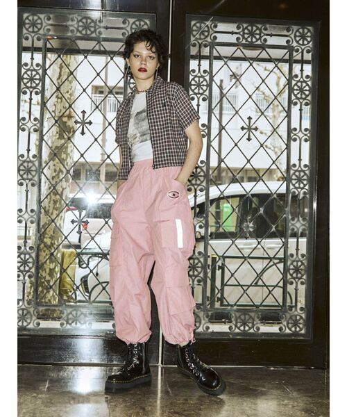 jouetie（ジュエティ）の「ZIPコンパクトシャツ（シャツ/ブラウス・レディース・イエロー/ブルー/ブラック/ピンク・MEDIUM）」の12枚目の写真