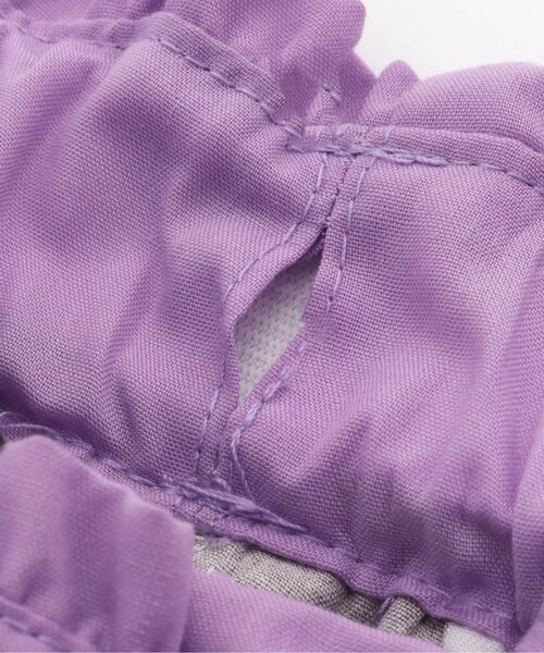 apres les cours（アプレレクール）の「フラワー・チェッカー柄ふんわりスカート（スカート・キッズ・ブラック/ブラウン・130/90/100/110/120/80）」の3枚目の写真