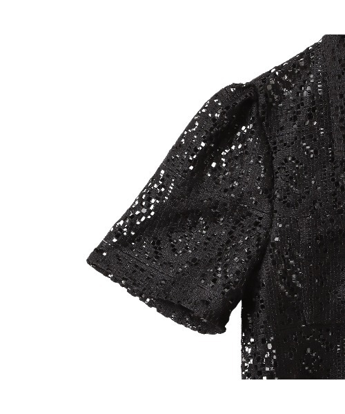 Ada.（エイダ）の「クロシェ レースショートシャツ（シャツ/ブラウス・レディース・アイボリー/ブラック/グレイッシュベージュ・FREE）」の8枚目の写真