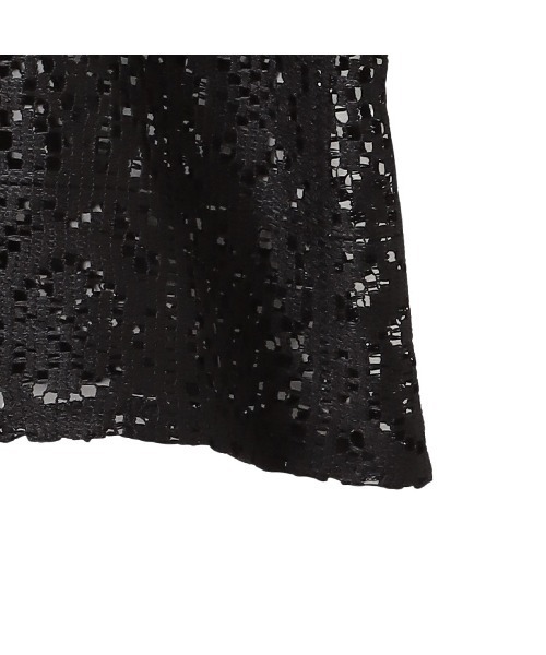 Ada.（エイダ）の「クロシェ レースショートシャツ（シャツ/ブラウス・レディース・アイボリー/ブラック/グレイッシュベージュ・FREE）」の9枚目の写真