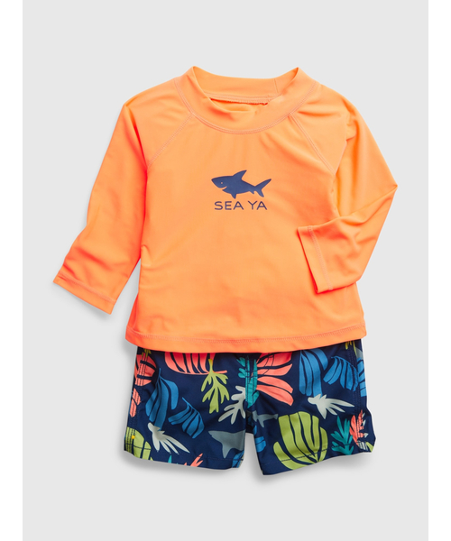GAP(ギャップ)の「ラッシュガード・水着 2点セット (ベビー)(水着・キッズ・オレンジ・6-12M/12-18M/18-24M)」の3枚目の写真
