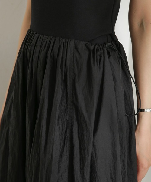 AMOMENTO（アモーメント）の「AMOMENTO/SHEER JERSEY DRESS