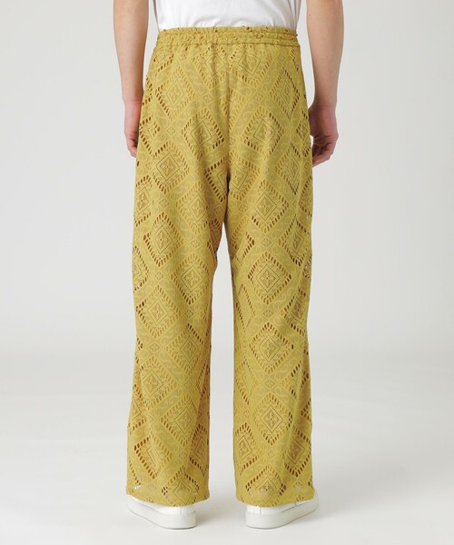 LOVELESS(ラブレス)の「ミルパレース イージーパンツ(その他パンツ・メンズ・ブラック/イエロー系その他2・L/M)」の6枚目の写真