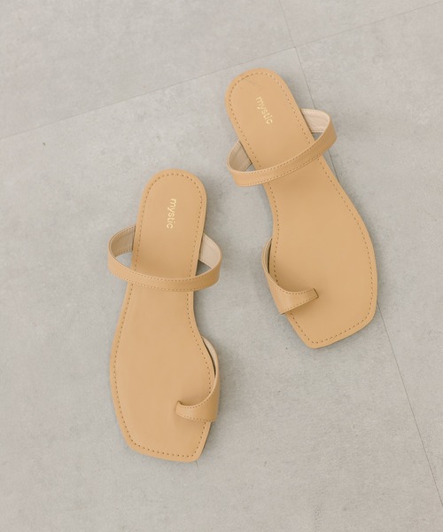 mystic（ミスティック）の「フラットトングサンダル（サンダル・レディース・ブラック/ライム/ベージュ・36/37/38）」の8枚目の写真