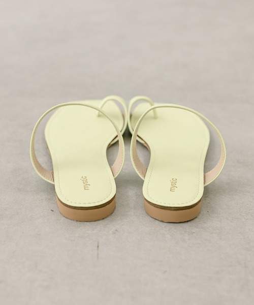 mystic（ミスティック）の「フラットトングサンダル（サンダル・レディース・ブラック/ライム/ベージュ・36/37/38）」の13枚目の写真