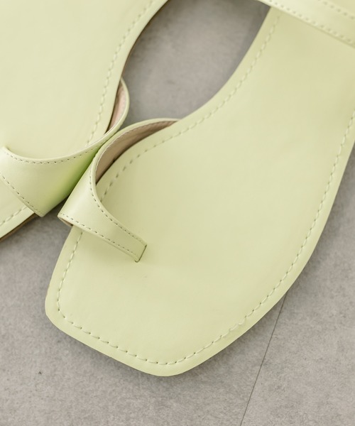 mystic（ミスティック）の「フラットトングサンダル（サンダル・レディース・ブラック/ライム/ベージュ・36/37/38）」の14枚目の写真