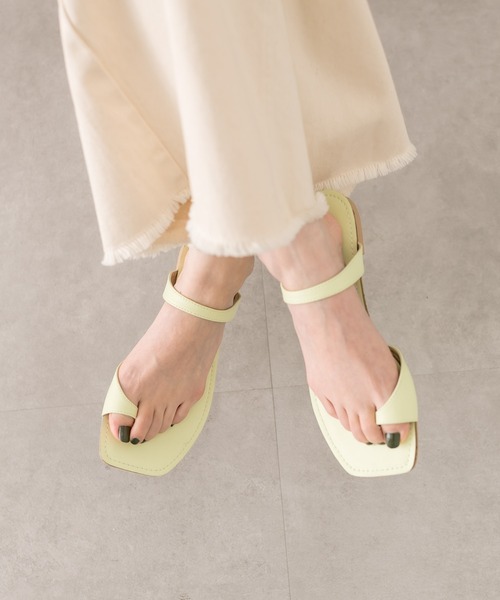 mystic（ミスティック）の「フラットトングサンダル（サンダル・レディース・ブラック/ライム/ベージュ・36/37/38）」の9枚目の写真