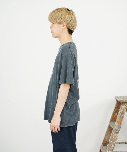 【REMI RELIEF/レミレリーフ】Graphic L/S T-SH REMI RELIEF（レミ レリーフ） 別注 HARD スペシャル加工20 天竺 ロンT