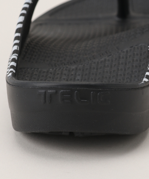 TELIC（テリック）の「【TELIC/テリック】 FLIPFLOP アニマル柄（サンダル・レディース・ブラック系その他・SMALL/LARGE/MEDIUM）」の10枚目の写真