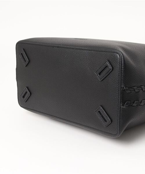 【美品】ADD CULUMN　アドカラム　TURN　ブラック　トートバッグ ADD CULUMN(アドカラム) TURN - ONE SHLD/A24S07B27/トート