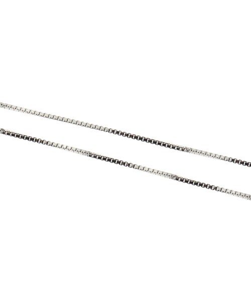 tk.TAKEO KIKUCHI(ティーケータケオキクチ)の「◆ダブルリングネックレス(ネックレス・メンズ・シルバー/シルバー系4/ブラック系4/シルバー系/ブラック系5/シルバー系5/ゴールド系5・00)」の9枚目の写真