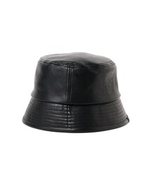 B:MING by BEAMS（ビーミングバイビームス）の「B:MING by BEAMS / フェイクレザー バケットハット（ハット・メンズ）」