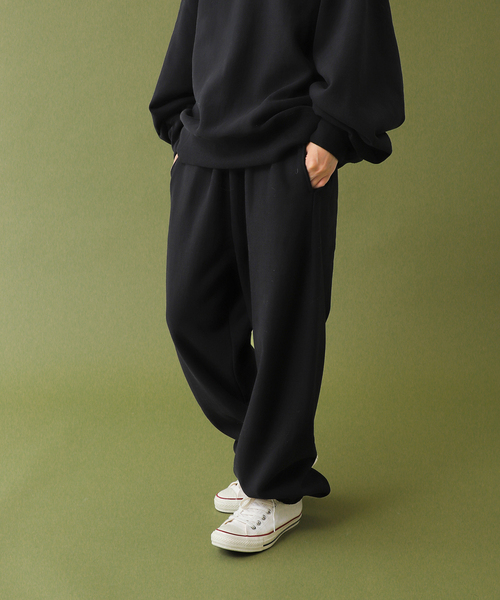 Dhal スウェットパンツ　マキシ セール】【FOLL / フォル】max heavy sweatpants:スウェット