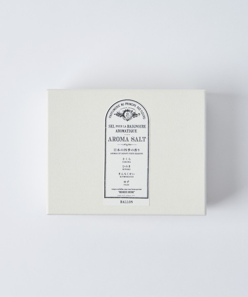 BALLON(バロン)の「日本の四季の香りアロマバスソルト ギフトセット(入浴剤・バスケア・レディース・マルチ・FREE)」の4枚目の写真