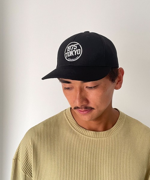 CANAL JEAN（キャナルジーン）の「1975 TOKYO　刺繍CAP（キャップ・レディース・ネイビー/ブラック・ONE SIZE）」の12枚目の写真