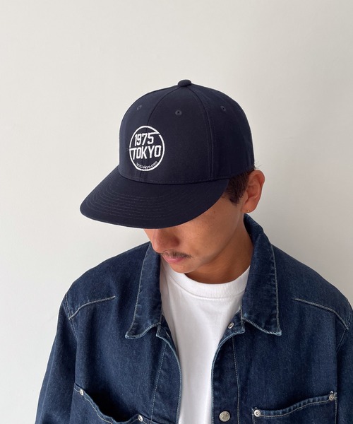 CANAL JEAN（キャナルジーン）の「1975 TOKYO　刺繍CAP（キャップ・レディース・ネイビー/ブラック・ONE SIZE）」の16枚目の写真
