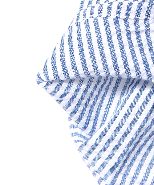 CIAOPANIC TYPY（チャオパニックティピー）の「KIDS　バックストライプTシャツ（Tシャツ/カットソー・キッズ・グレー/オフホワイト・105/125/115/135/95）」の7枚目の写真